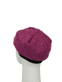 Harris Tweed Beret - HB130 (Black)