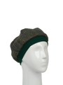 Harris Tweed Beret - HB161 (Green)