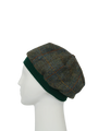 Harris Tweed Beret - HB161 (Green)
