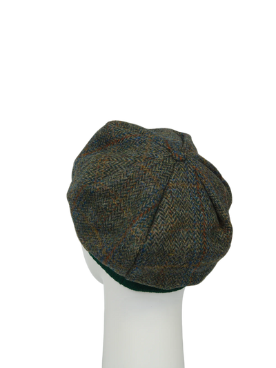 Harris Tweed Beret - HB161 (Green)