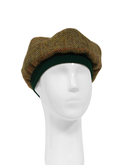 Harris Tweed Beret - HB67 (Green)