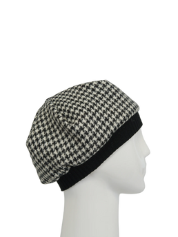 Harris Tweed Beret - HO63 (Black)
