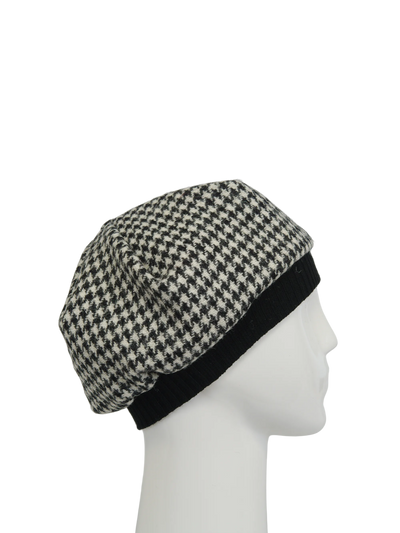 Harris Tweed Beret - HO63 (Black)