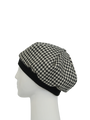 Harris Tweed Beret - HO63 (Black)