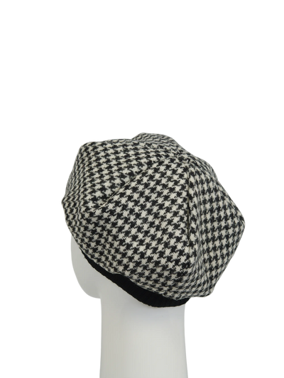 Harris Tweed Beret - HO63 (Black)