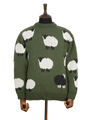 Unisex Black Sheep Jumper - Green