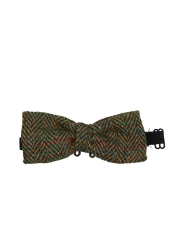 Harris Tweed Bow Tie - Green HB