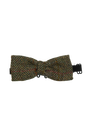 Harris Tweed Bow Tie - Green HB