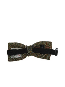 Harris Tweed Bow Tie - Green HB
