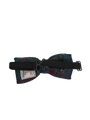 Harris Tweed Bow Tie - Grey w/RedBlueOC