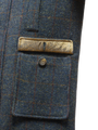 Harris Tweed Boyd Field Coat Blue Multi