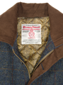 Harris Tweed Boyd Field Coat Blue Multi