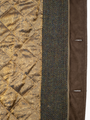 Harris Tweed Boyd Field Coat - Forest Green Herringbone