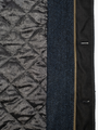 Harris Tweed Boyd Field Coat - Navy Herringbone