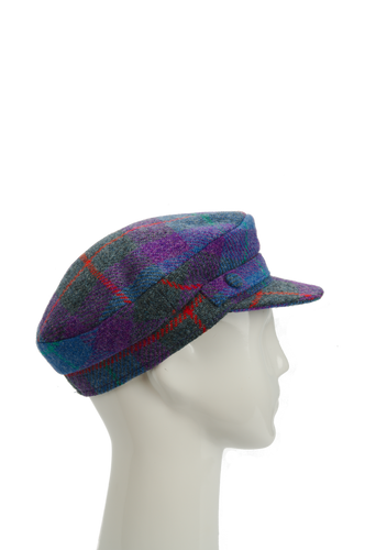 Harris Tweed Ladies Breton Hat A089
