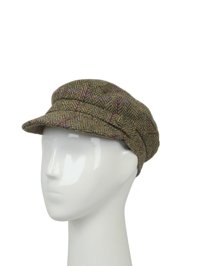 Harris Tweed Ladies Breton Hat - HB162