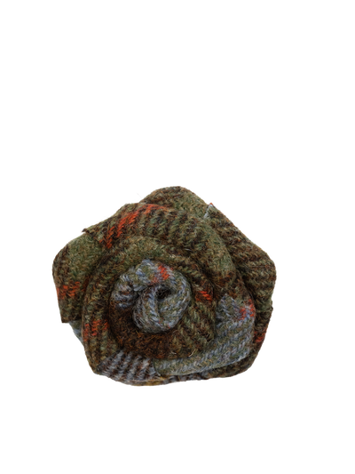 Harris Tweed Brooch - Rose A017 (TT)