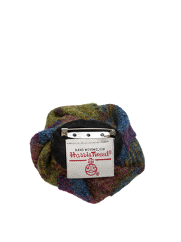 Harris Tweed Brooch - Rose A0195 (TT)