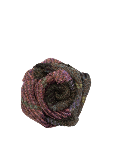 Harris Tweed Brooch - Rose A0254 (TT)