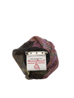 Harris Tweed Brooch - Rose A0254 (TT)