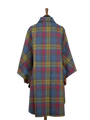 Harris Tweed Ladies Buttoned Long Cape - A0195