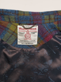 Harris Tweed Ladies Buttoned Long Cape - A0195