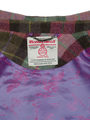 Harris Tweed Ladies Buttoned Long Cape A0254