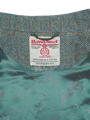 Harris Tweed Ladies Buttoned Long Cape Opal HB132