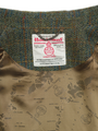 Harris Tweed Ladies Buttoned Long Cape HB161
