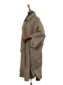 Harris Tweed Ladies Buttoned Long Cape - HB40
