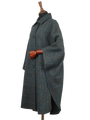 Harris Tweed Ladies Buttoned Long Cape HB80