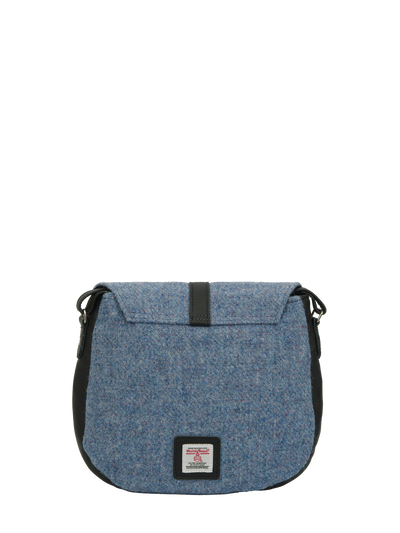 Harris Tweed Catriona Bag - 228 (Black Leather)