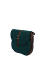 Harris Tweed Catriona Bag - 334 (Brown Leather)