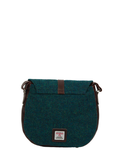 Harris Tweed Catriona Bag - 334 (Brown Leather)
