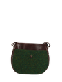 Harris Tweed Catriona Bag - 352 (Brown Leather)