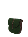 Harris Tweed Catriona Bag - 352 (Brown Leather)