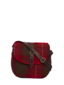 Harris Tweed Catriona Bag - A001 (Brown Leather)