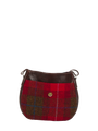 Harris Tweed Catriona Bag - A001 (Brown Leather)