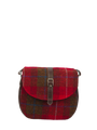 Harris Tweed Catriona Bag - A001 (Brown Leather)