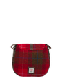 Harris Tweed Catriona Bag - A001 (Brown Leather)