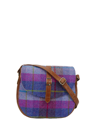 Harris Tweed Catriona Bag - A0114 (Tan Leather)
