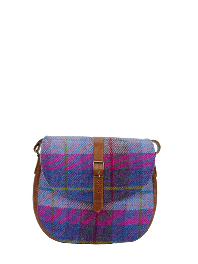 Harris Tweed Catriona Bag - A0114 (Tan Leather)