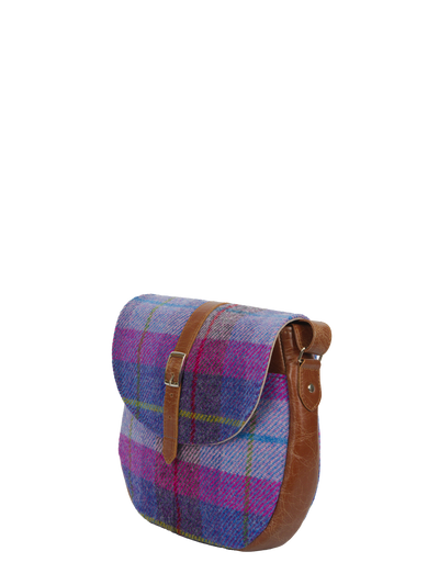 Harris Tweed Catriona Bag - A0114 (Tan Leather)