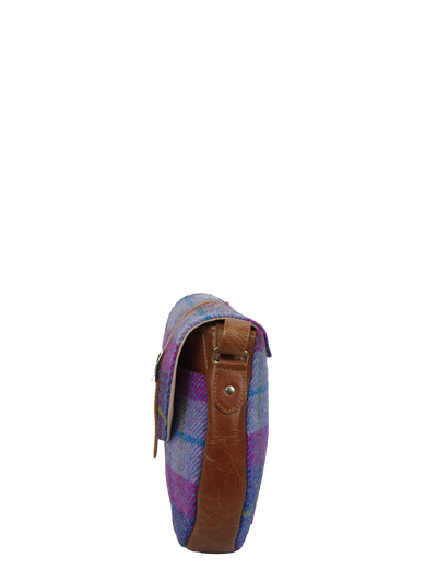 Harris Tweed Catriona Bag - A0114 (Tan Leather)