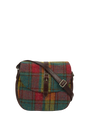 Harris Tweed Catriona Bag - A0194 (Brown Leather)