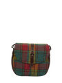 Harris Tweed Catriona Bag - A0194 (Brown Leather)