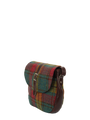 Harris Tweed Catriona Bag - A0194 (Brown Leather)