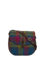 Harris Tweed Catriona Bag - A0195 (Brown Leather)