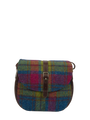 Harris Tweed Catriona Bag - A0195 (Brown Leather)