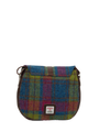 Harris Tweed Catriona Bag - A0195 (Brown Leather)